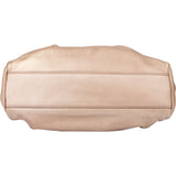Gucci Metallic Pink Leather Sukey Handbag