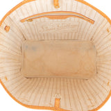 Louis Vuitton Damier Azur Monogram Neverfull MM Shopper Handbag