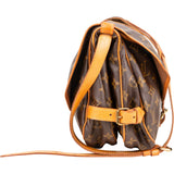Louis Vuitton Canvas Monogram Saumur 30 Crossbody Bag
