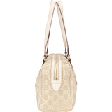 Gucci GG Suede Monogram Twin Charmy Handbag