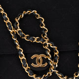 Chanel Quilted Cotton 24K Gold Single Flap Bag