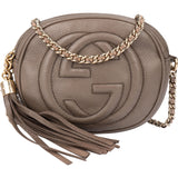 Gucci Leather GG Soho Crossbody Bag