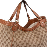 Gucci GG Monogram Ribbon Handbag
