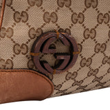 Gucci GG Monogram Ribbon Handbag