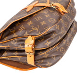 Louis Vuitton Canvas Monogram Saumur 30 Crossbody Bag