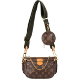 Louis Vuitton Canvas Monogram Multi Pochette Crossbody Bag M44813