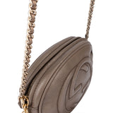 Gucci Leather GG Soho Crossbody Bag