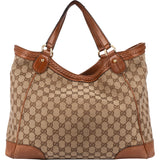Gucci GG Monogram Ribbon Handbag