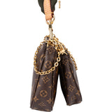 Louis Vuitton Canvas Monogram Multi Pochette Crossbody Bag M44813