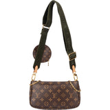 Louis Vuitton Canvas Monogram Multi Pochette Crossbody Bag M44813