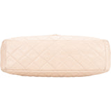 Chanel Quilted Caviar Leather Palladium Jumbo Single Flap Crossbody Bag