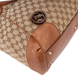 Gucci GG Monogram Ribbon Handbag
