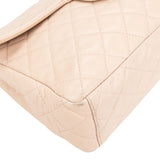 Chanel Quilted Caviar Leather Palladium Jumbo Single Flap Crossbody Bag