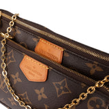 Louis Vuitton Canvas Monogram Multi Pochette Crossbody Bag M44813