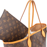 Louis Vuitton Canvas Monogram Neverfull MM Shopper Handbag