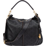 Louis Vuitton Leather Monogram Mahina Selene MM Handbag