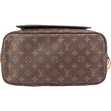 Louis Vuitton Canvas Monogram Neverfull MM Shopper Handbag
