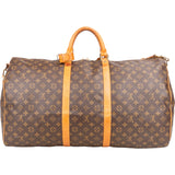 Louis Vuitton Canvas Monogram Keepall 60 Bandouliere