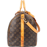 Louis Vuitton Canvas Monogram Keepall 55 Bandouliere