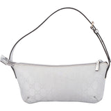 Gucci Silver GG Monogram Boat Mini Handbag