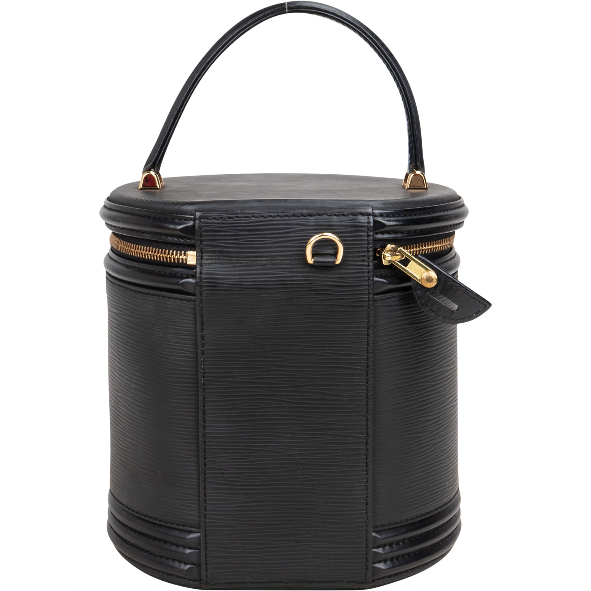 Louis Vuitton Noir Epi Leather Cannes Vanity Handbag - vintageandkickz
