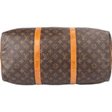 Louis Vuitton Canvas Monogram Sac Souple 45 Travel Bag