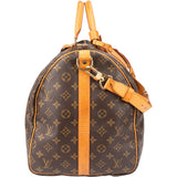 Louis Vuitton Canvas Monogram Keepall 55 Bandouliere