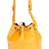 Louis Vuitton Yellow Epi Leather Sac Noe Petit Shoulder Bag