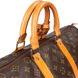 Louis Vuitton Canvas Monogram Keepall 45