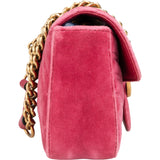 Gucci Pink Satin Marmont Crossbody Bag