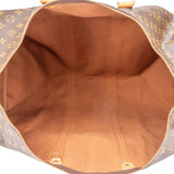Louis Vuitton Canvas Monogram Keepall 55 Bandouliere