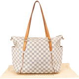 Louis Vuitton Damier Azur Monogram Totally GM Shoulder Bag