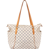 Louis Vuitton Damier Azur Monogram Totally GM Shoulder Bag