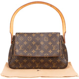 Louis Vuitton Canvas Monogram Looping PM Shoulder Bag