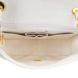 Chanel Quilted Lambskin 24K Gold Single Flap Crossbody Bag
