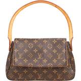 Louis Vuitton Canvas Monogram Looping PM Shoulder Bag