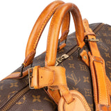 Louis Vuitton Canvas Monogram Keepall 55 Bandouliere