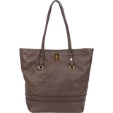 Louis Vuitton Brown Leather Empreinte Monogram Citadine PM Shoulder Bag