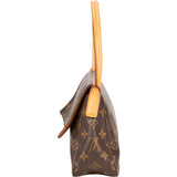 Louis Vuitton Canvas Monogram Looping PM Shoulder Bag