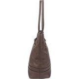 Louis Vuitton Brown Leather Empreinte Monogram Citadine PM Shoulder Bag
