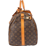 Louis Vuitton Canvas Monogram Keepall 55 Bandouliere