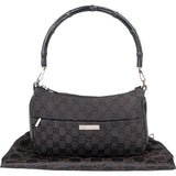 Gucci GG Monogram Bamboo Handbag