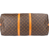 Louis Vuitton Canvas Monogram Keepall 55 Bandouliere