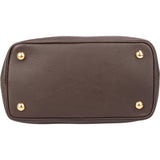 Louis Vuitton Brown Leather Empreinte Monogram Citadine PM Shoulder Bag