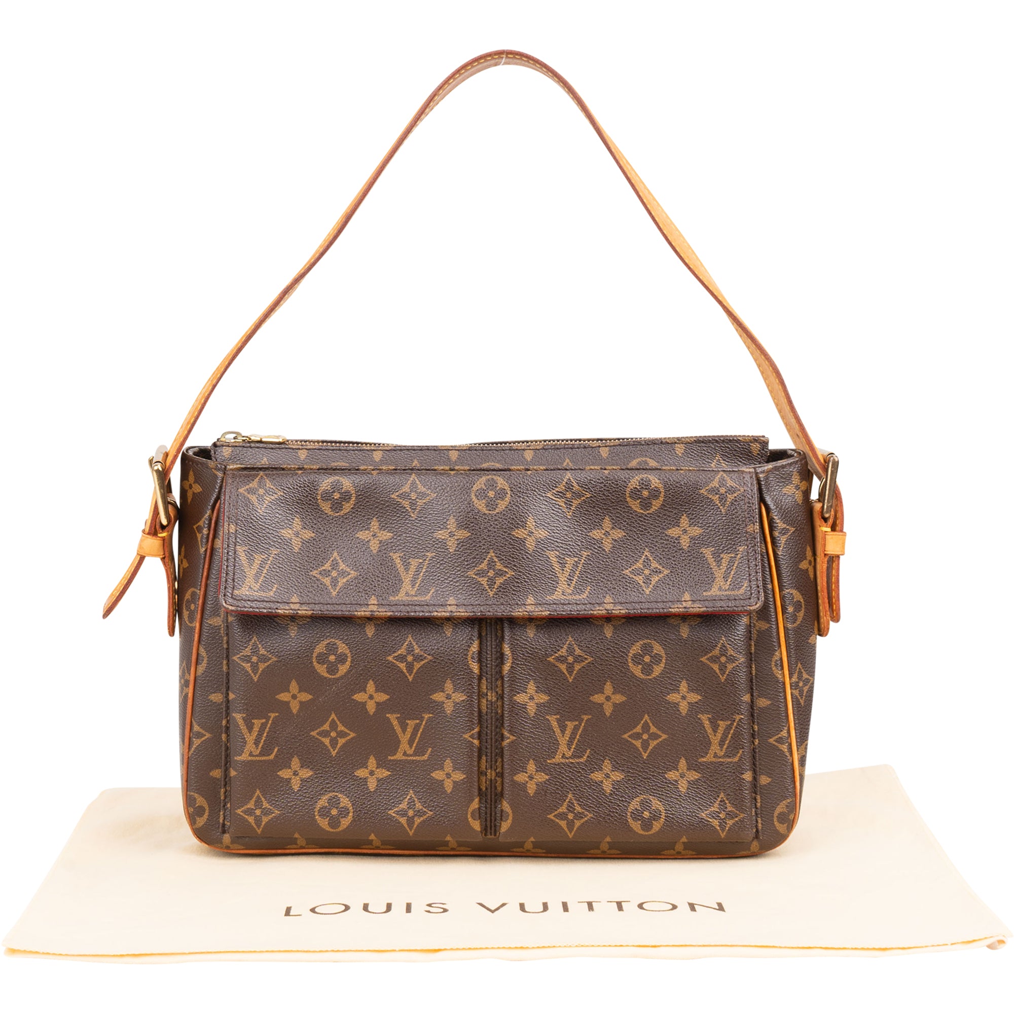 Louis Vuitton Canvas Monogram Multiple Cite Handbag - vintageandkickz