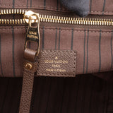 Louis Vuitton Brown Leather Empreinte Monogram Citadine PM Shoulder Bag