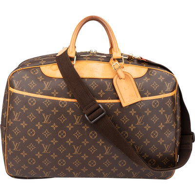Louis Vuitton Canvas Monogram Alize Travel Bag - vintageandkickz