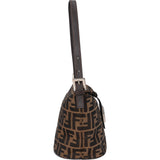 Fendi FF Monogram Baguette Shoulder Bag