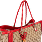 Gucci GG Monogram Bamboo Handbag