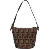 Fendi FF Monogram Baguette Shoulder Bag